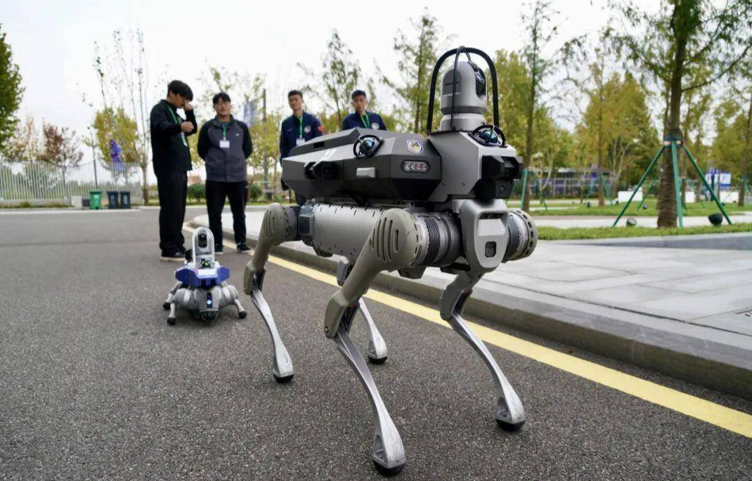 安防巡逻机器人机器狗出租